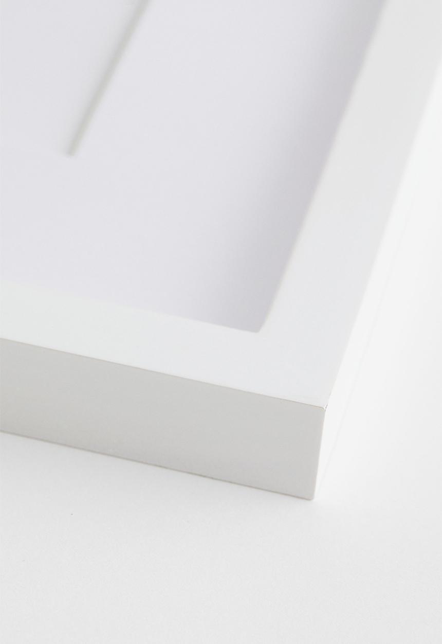 H&M - Wooden frame - white