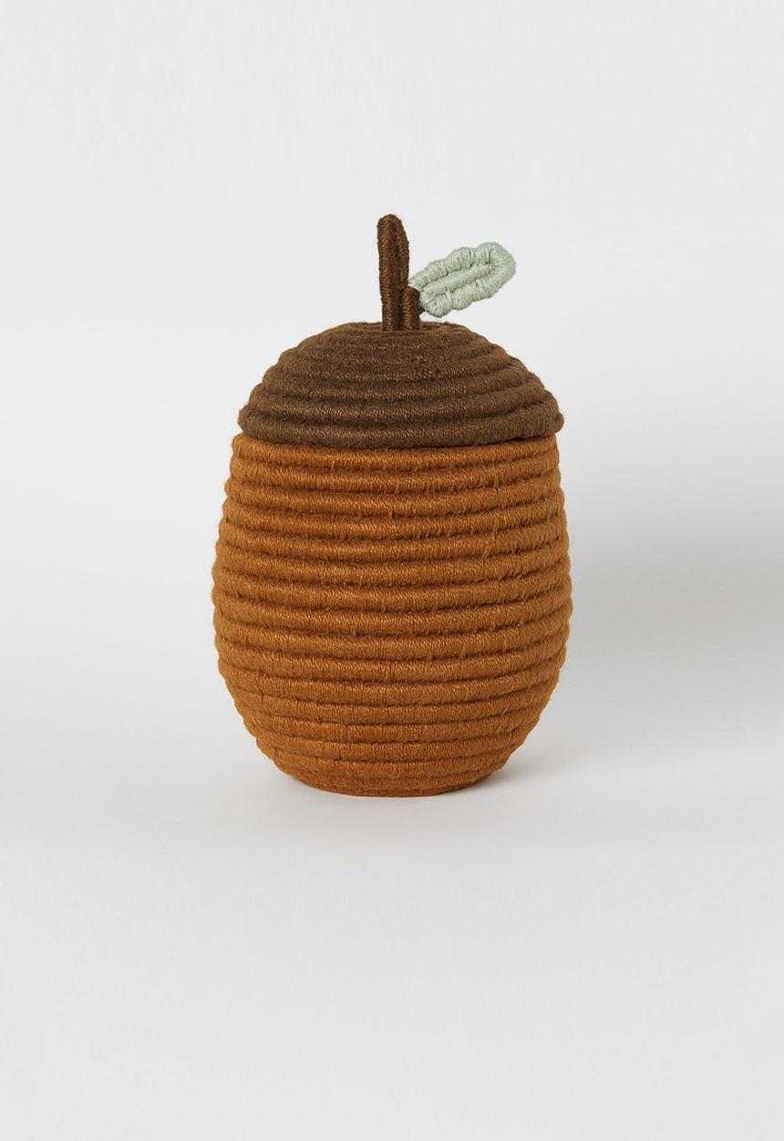 H&M - Basket with a lid - brown/multi