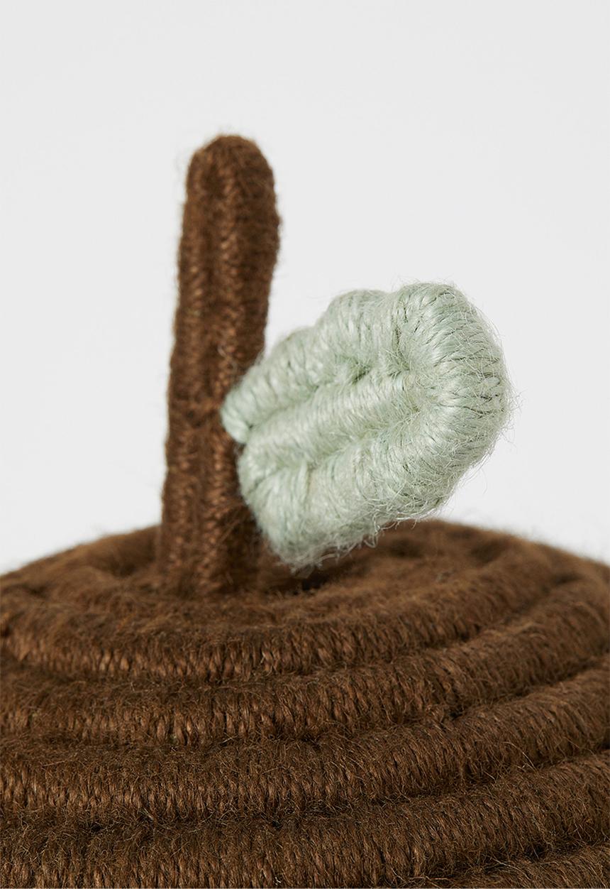 H&M - Basket with a lid - brown/multi
