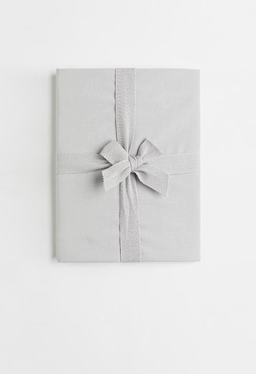 H&M - Cotton pillowcase - grey I