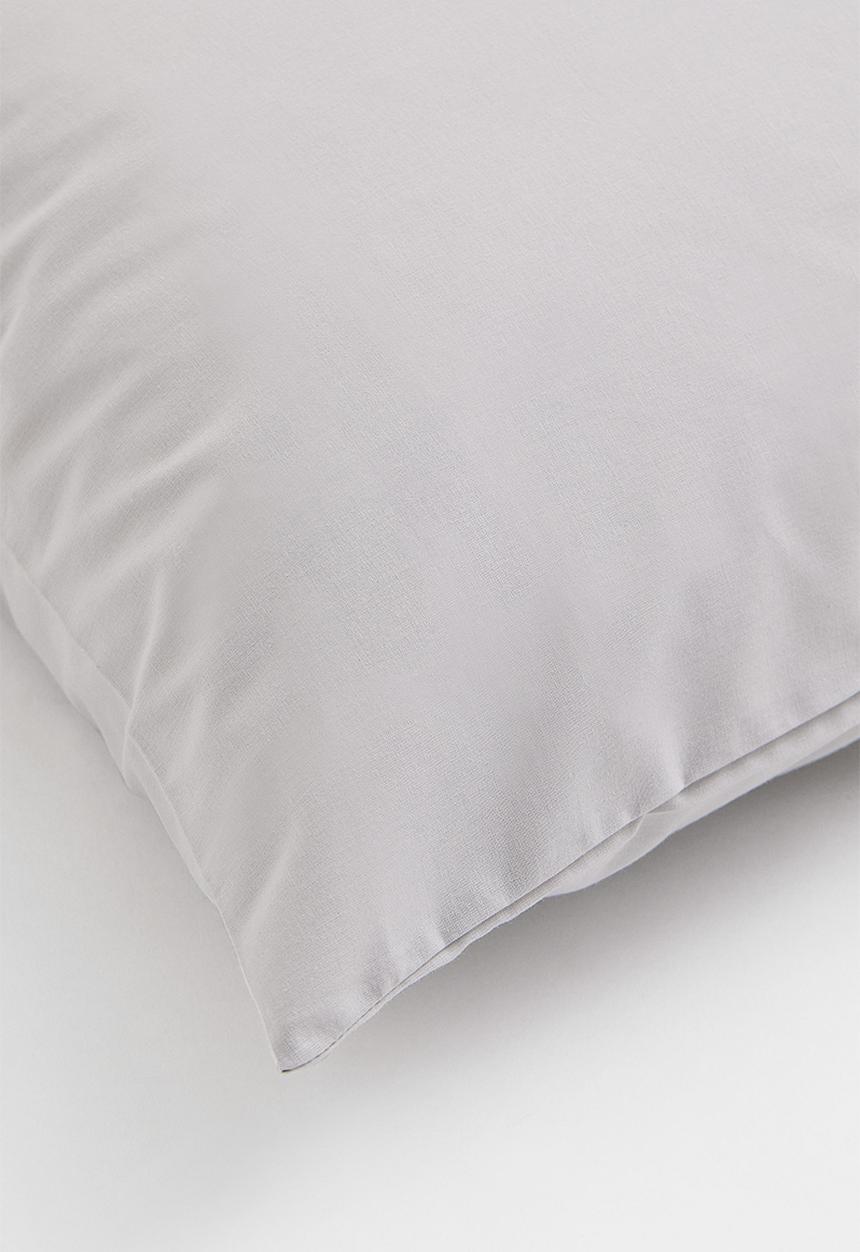 H&M - Cotton pillowcase - grey I