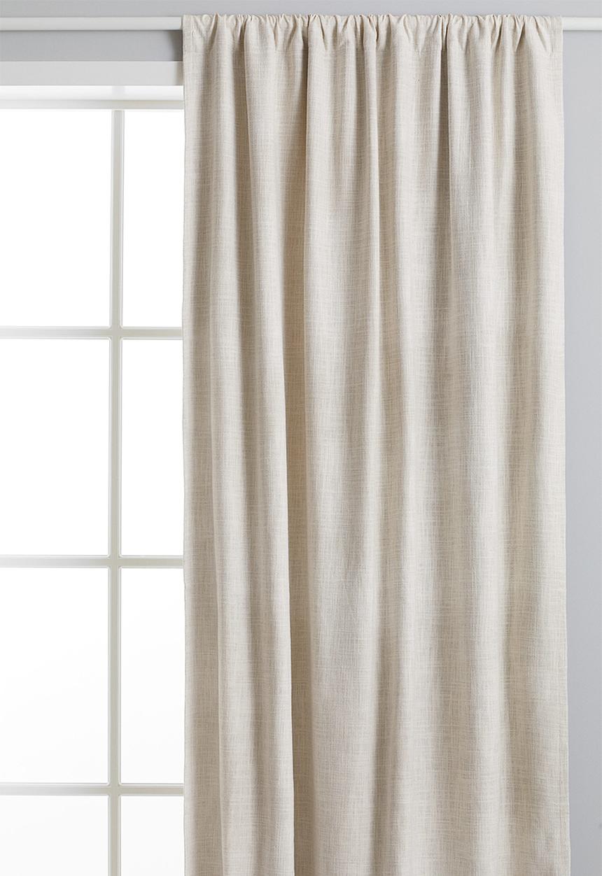 H&M - 2-pack blackout curtains - white