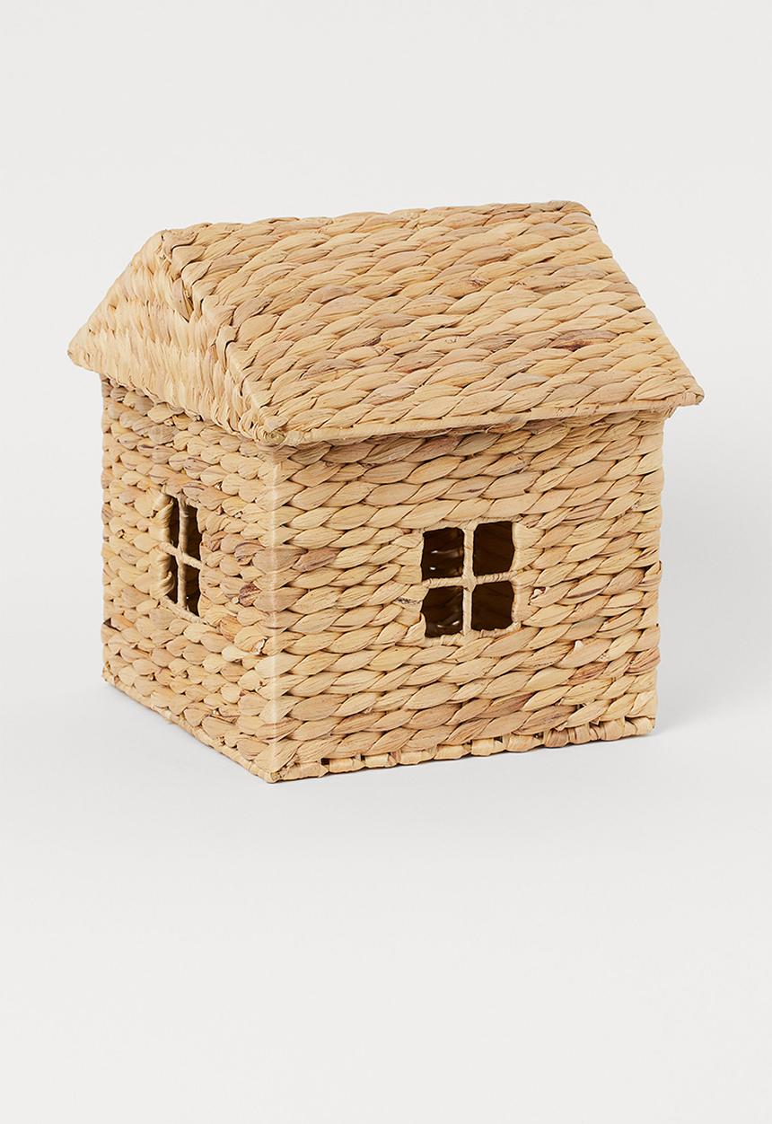 H&M - House-shaped storage box - beige