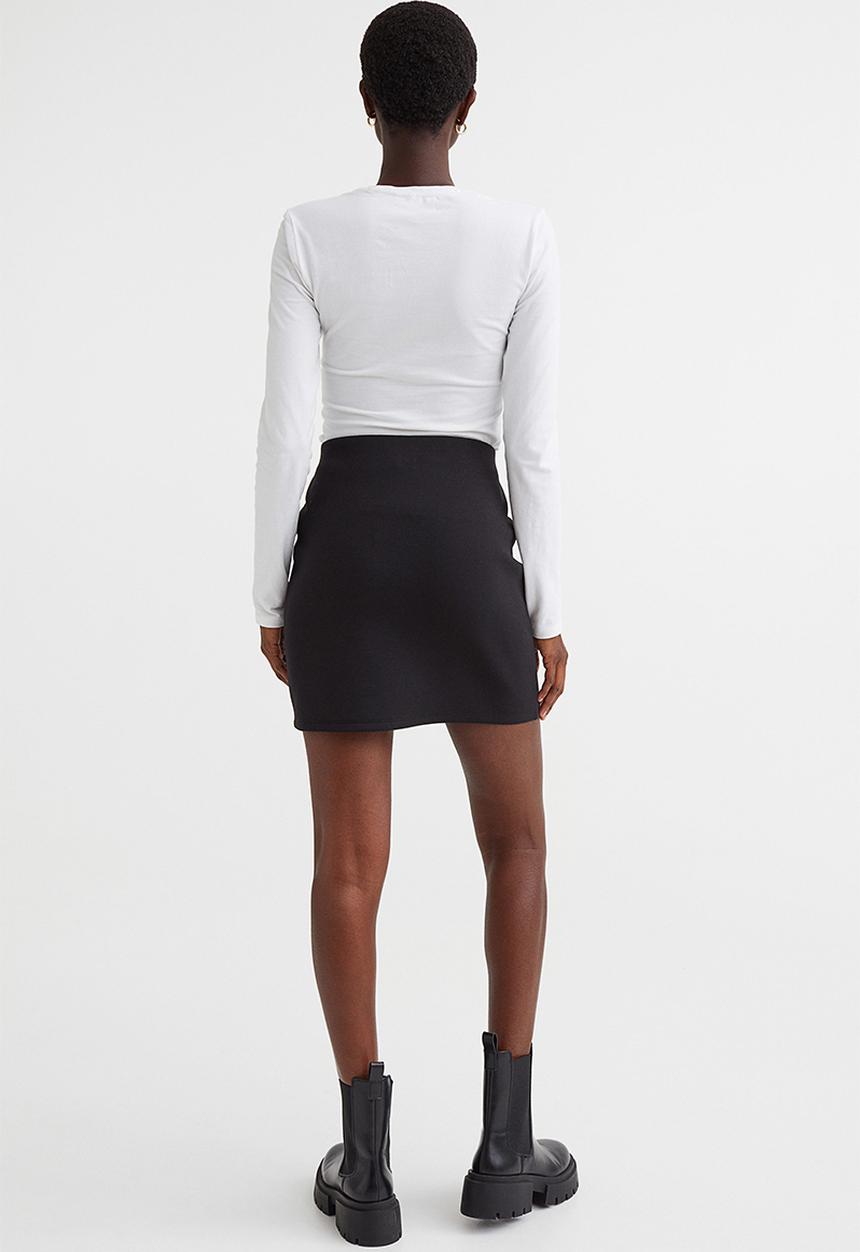 H&M - Long-sleeved jersey top - white