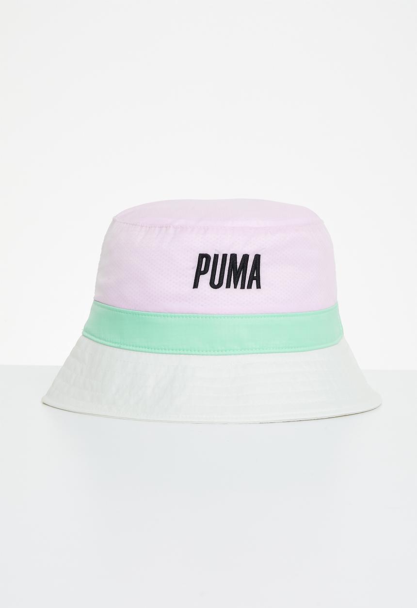 PUMA - Prime bucket hat - lavender fog-mist green-swxp