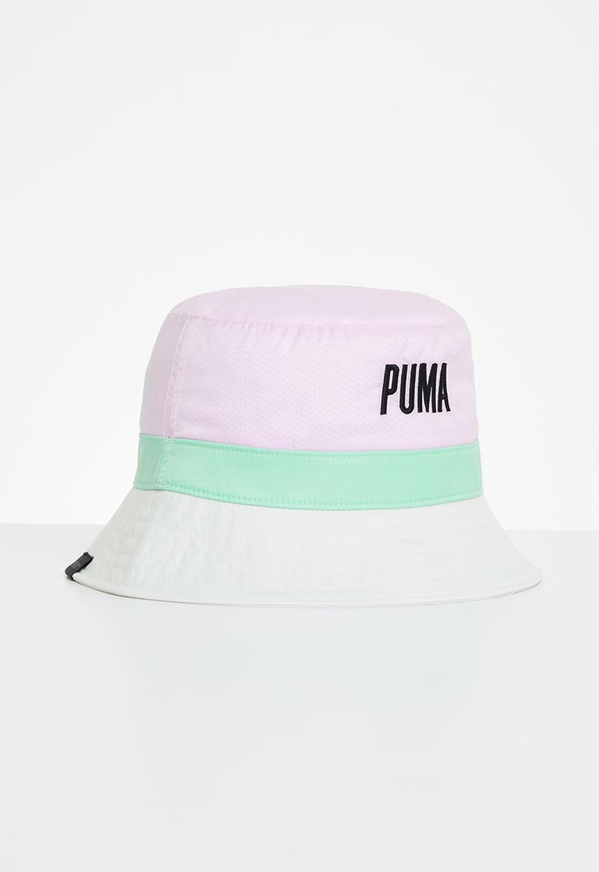 PUMA - Prime bucket hat - lavender fog-mist green-swxp