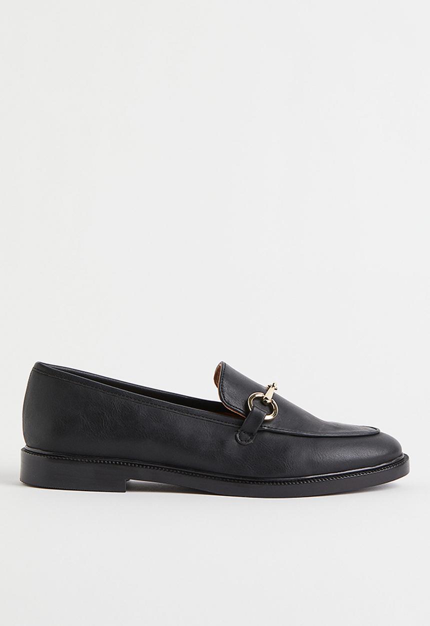 H&M - Snaffle-trim loafers - black