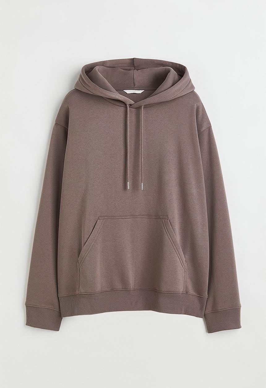 H&M - Hooded top - grey/beige