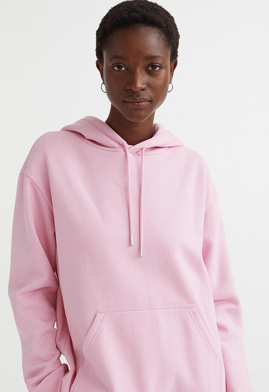 H&M - Hooded top - light pink