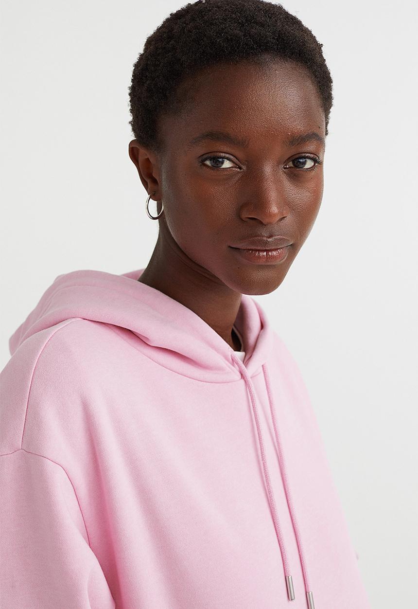 H&M - Hooded top - light pink