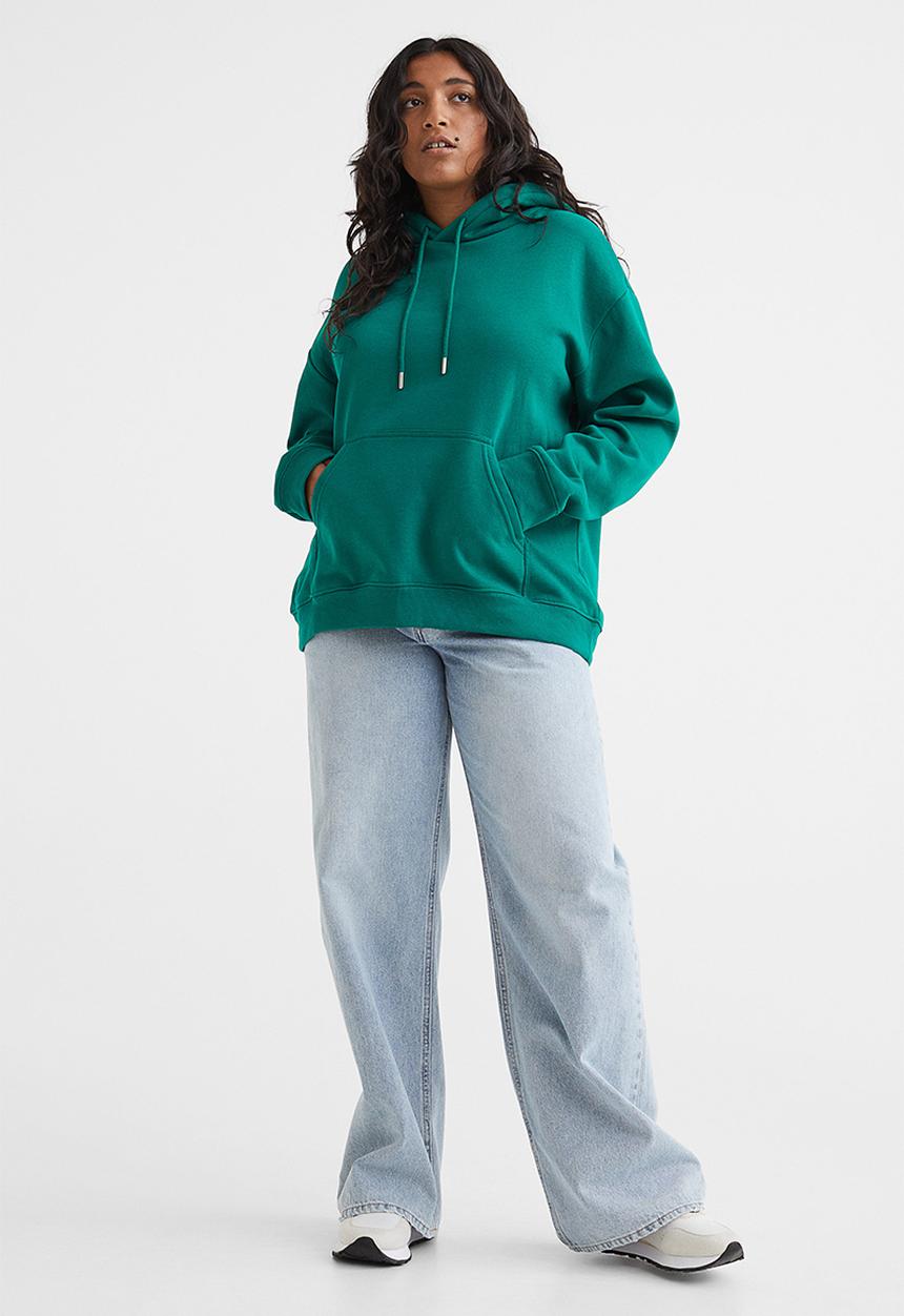 H&M - Hooded top - green