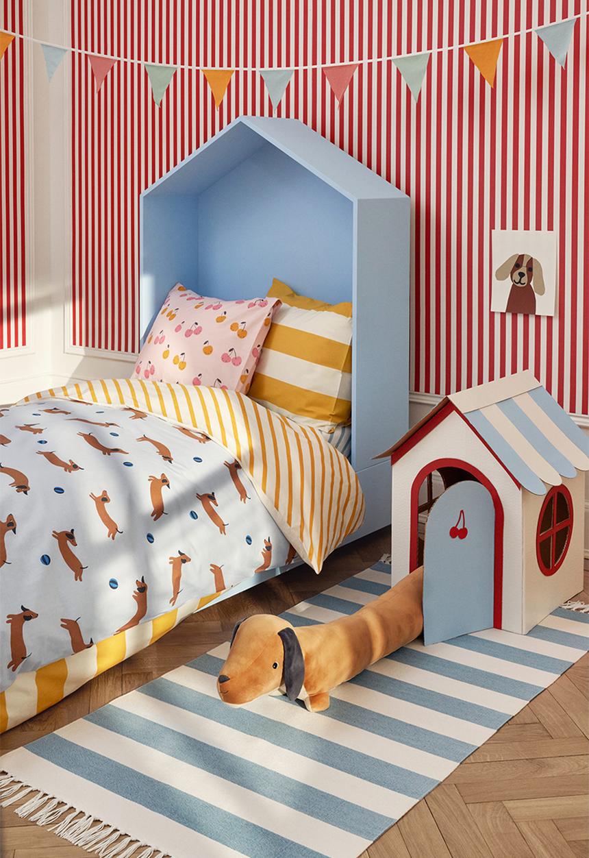 H&M - Dog soft toy - brown/multi