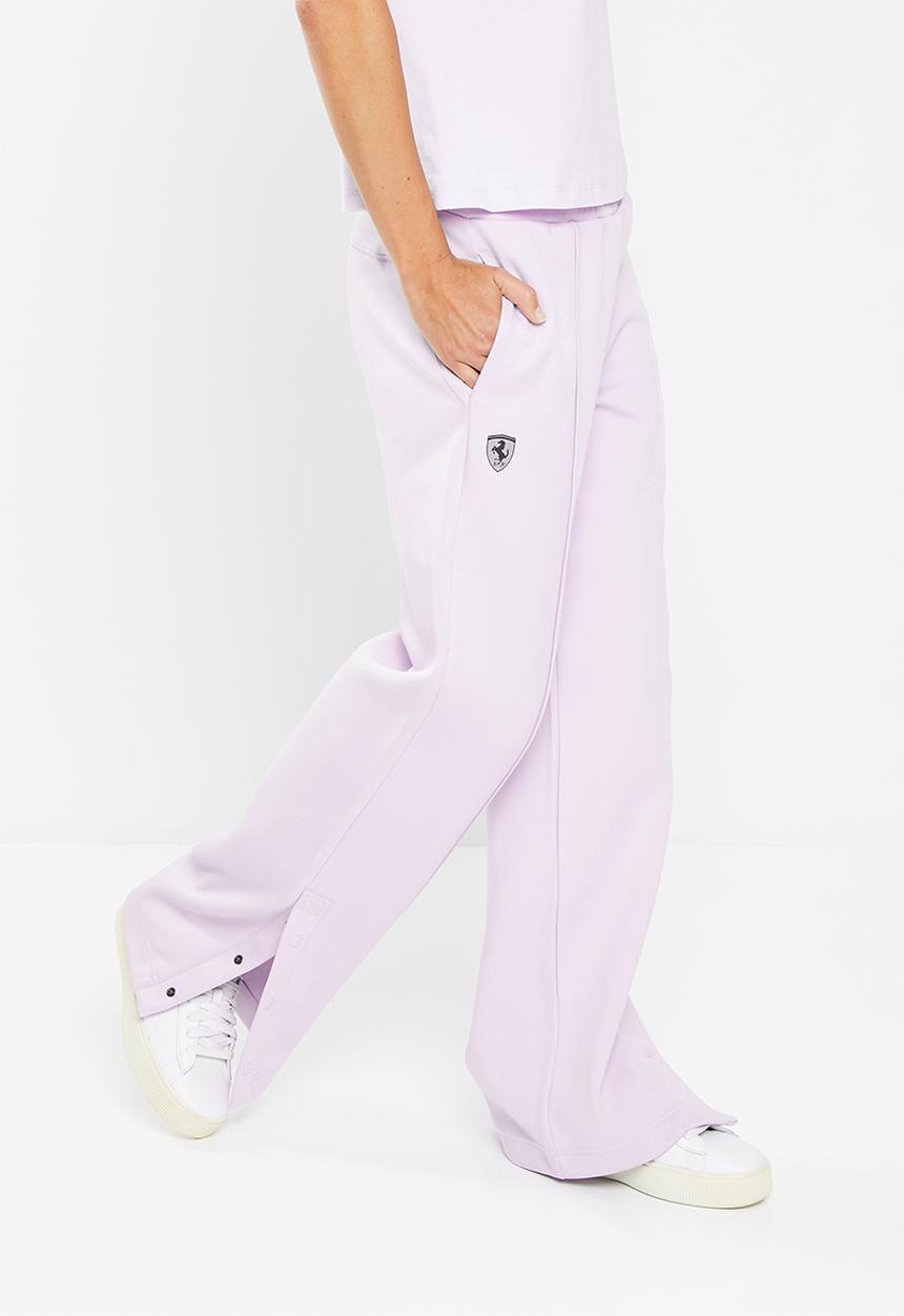 PUMA - Ferrari style pants women - spring lavender