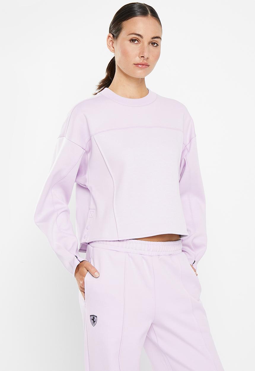 PUMA - Ferrari style crew women - spring lavender