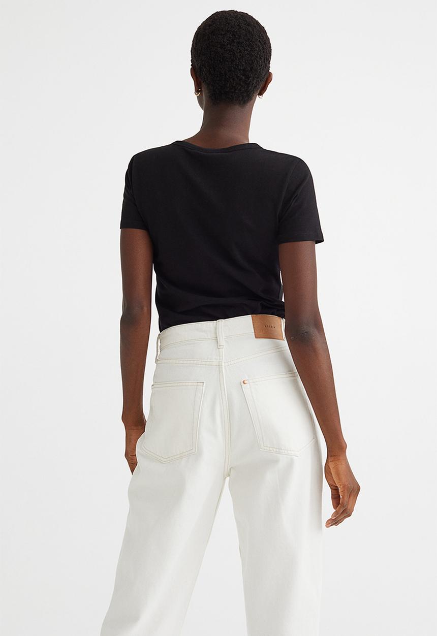 H&M - Jersey top - black
