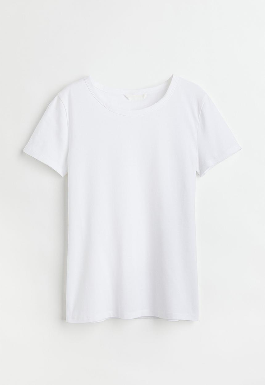 H&M - Jersey top - white