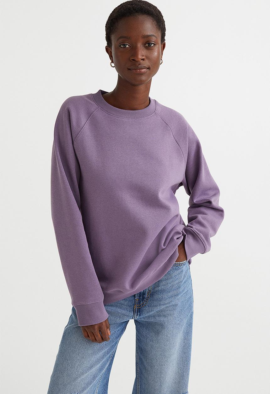 H&M - Sweatshirt - purple