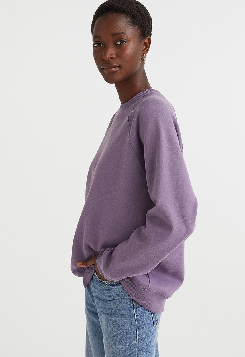 H&M - Sweatshirt - purple