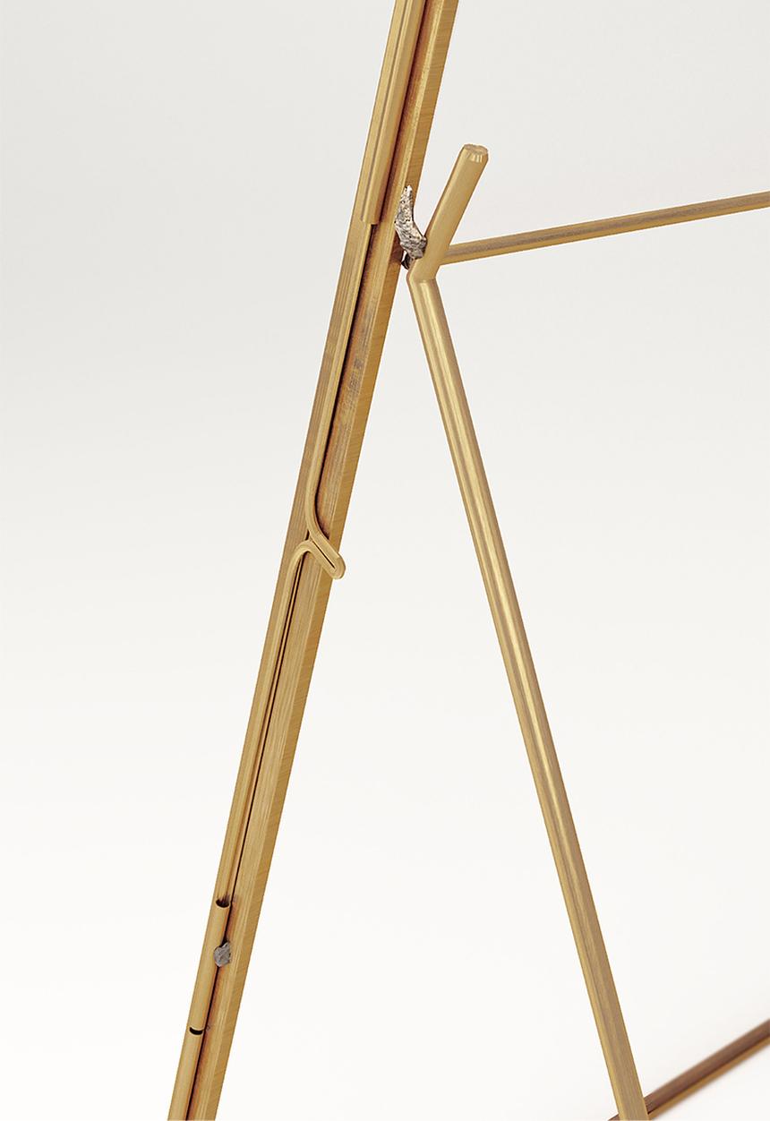 H&M - Metal photo frame - gold I