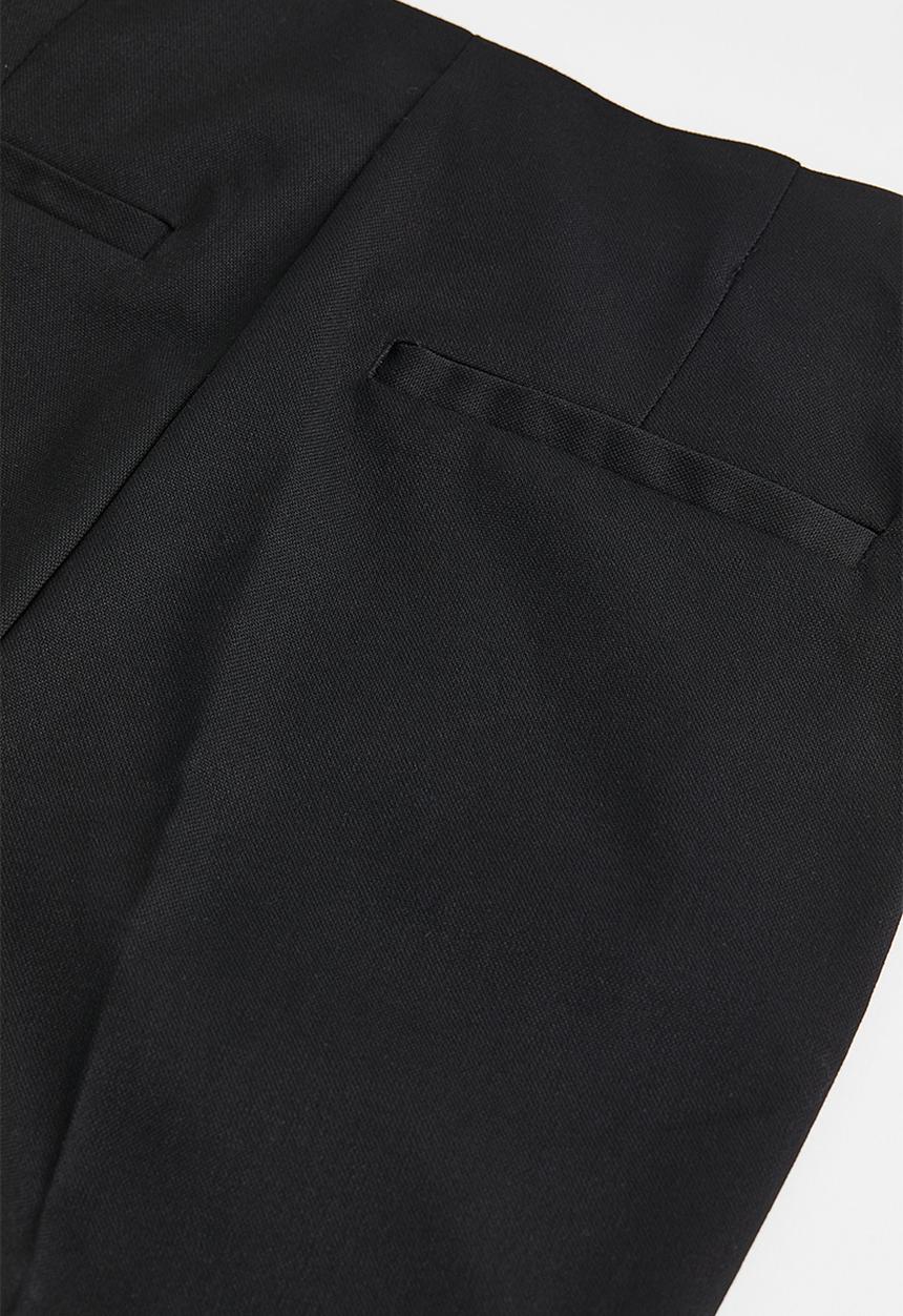 H&M - Flared trousers - black