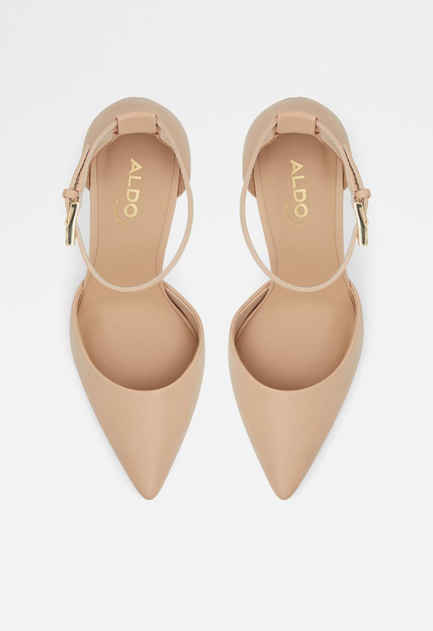 ALDO - Blige leather heel - bone
