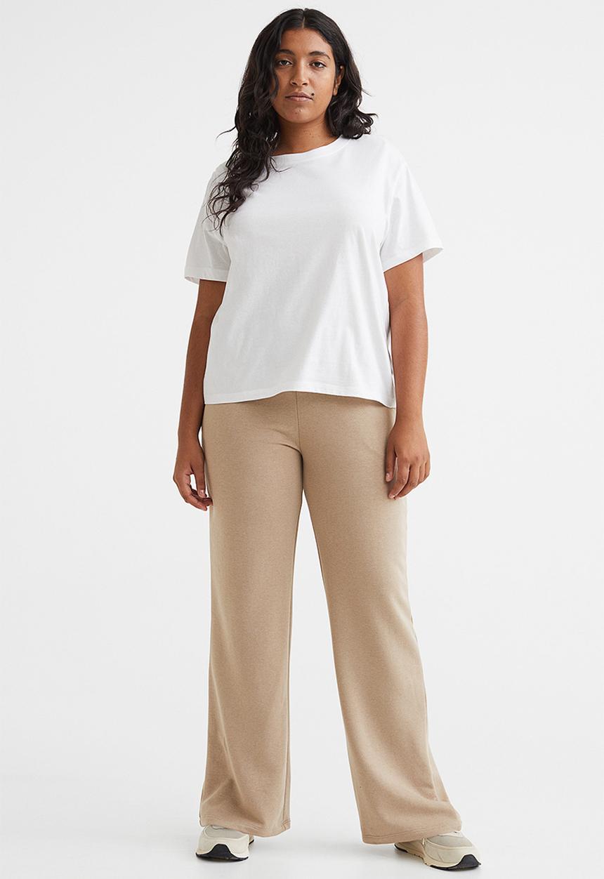 H&M - Straight sweatpants - beige