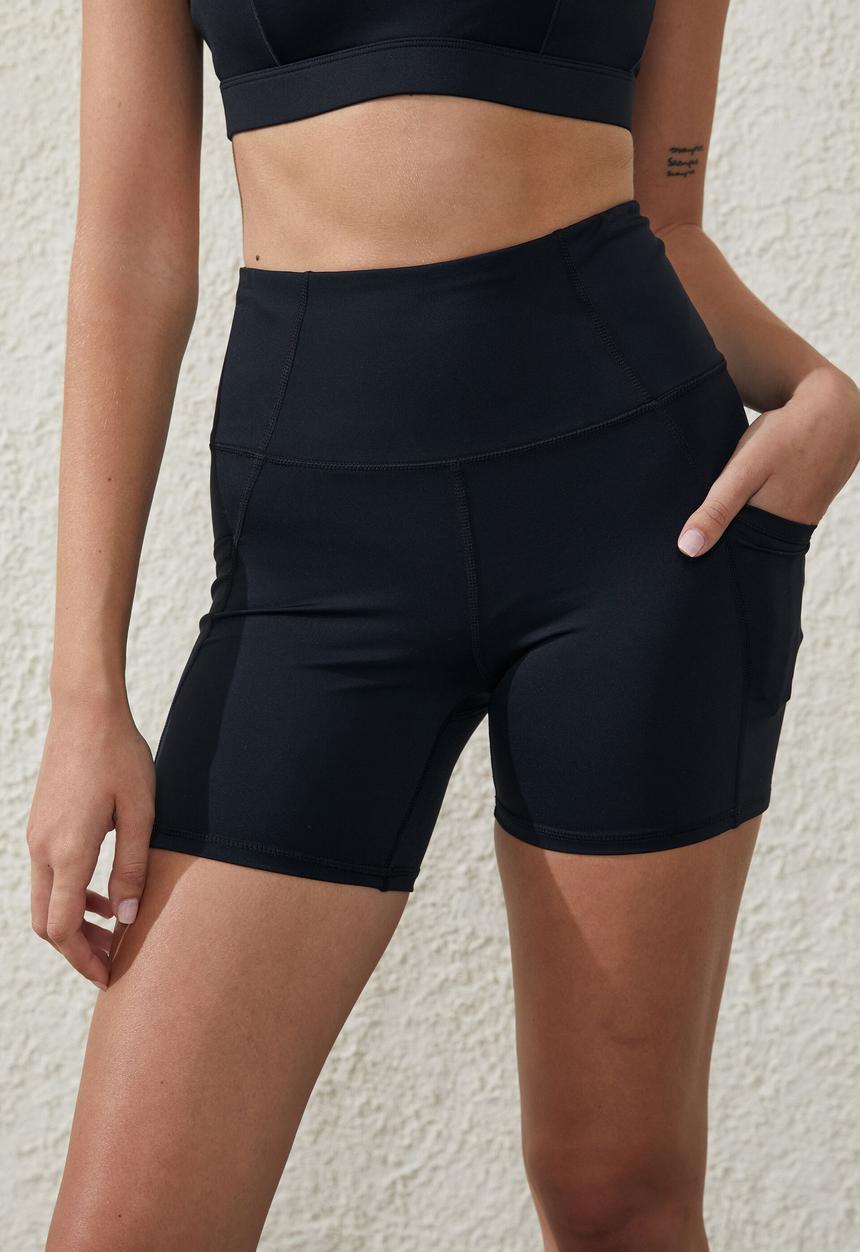 Cotton On - Ultimate booty shaper bike short - black
