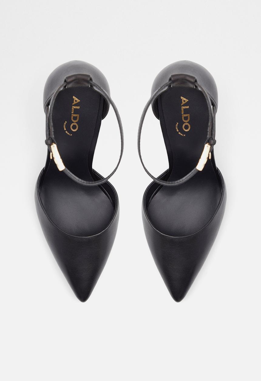 ALDO - Blige leather heel - black