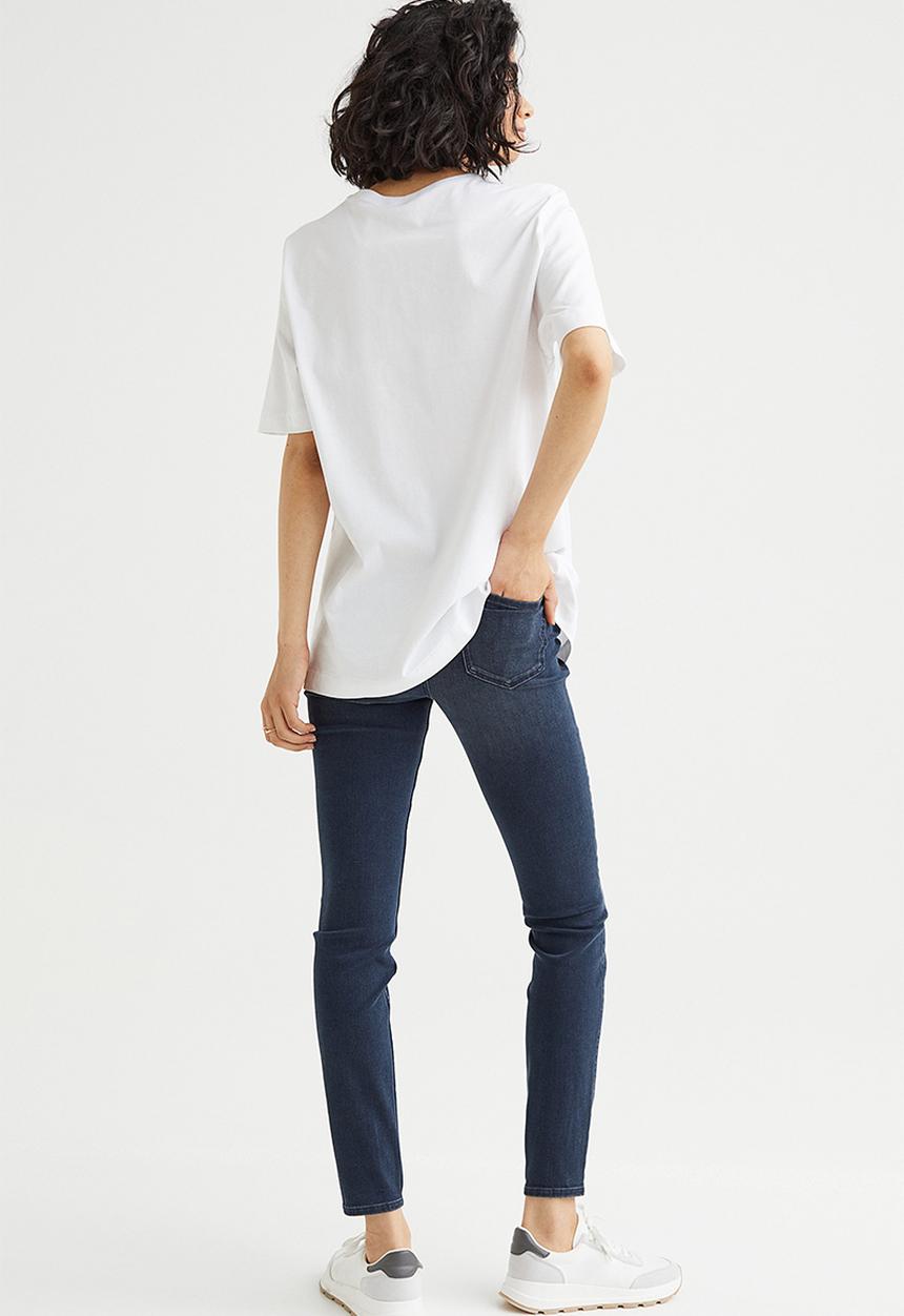 H&M - Mama super skinny jeans - dark denim blue