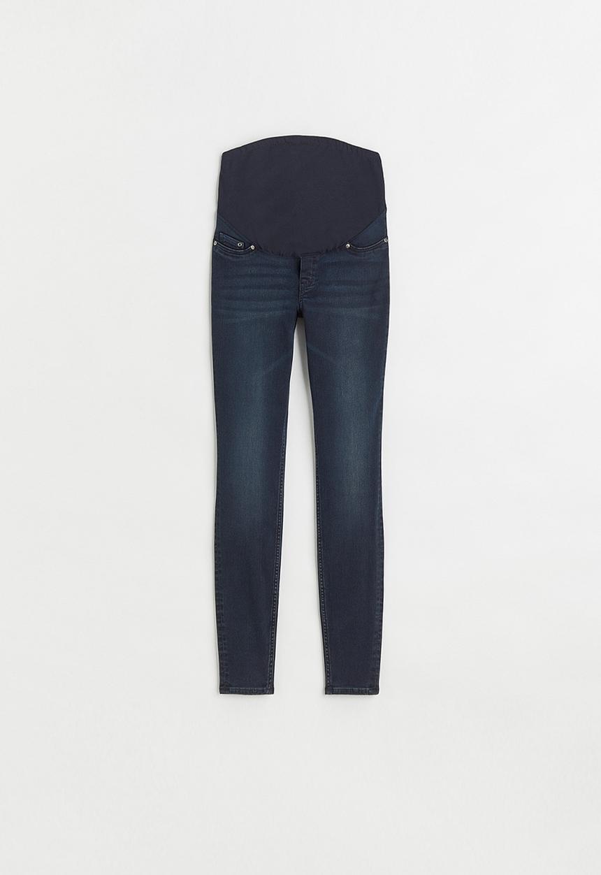 H&M - Mama super skinny jeans - dark denim blue