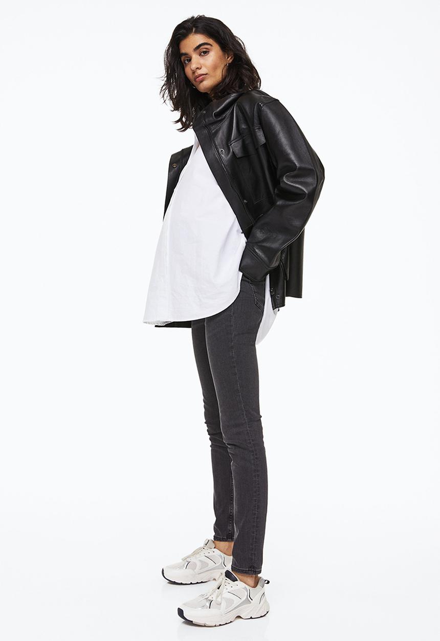H&M - Mama super skinny jeans - black