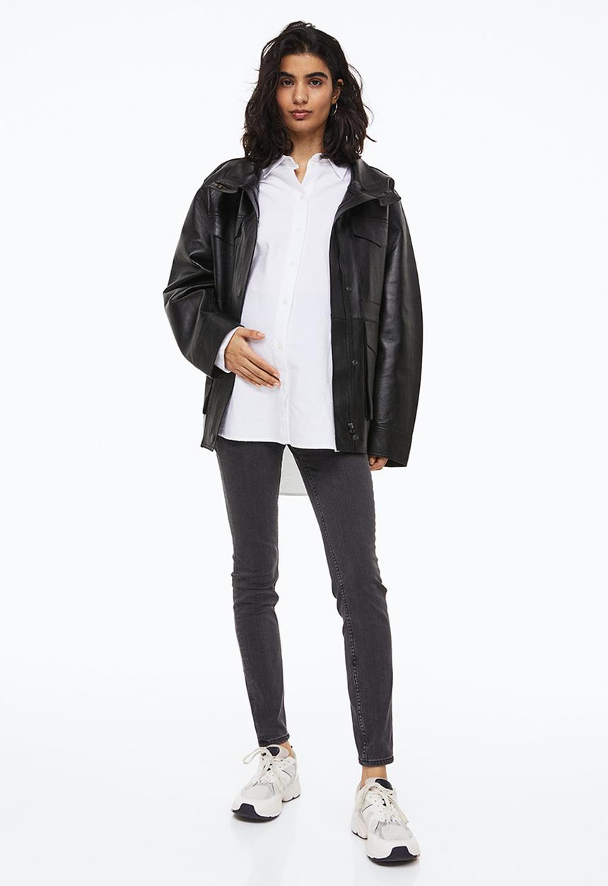 H&M - Mama super skinny jeans - black