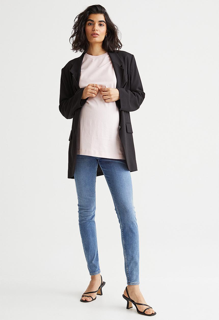 H&M - Mama super skinny jeans - denim blue