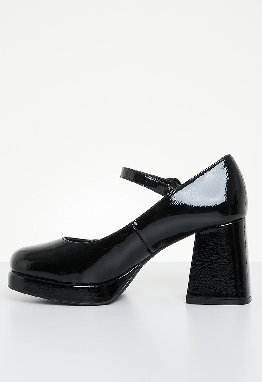 Steve Madden - Mingle block heel - black patent