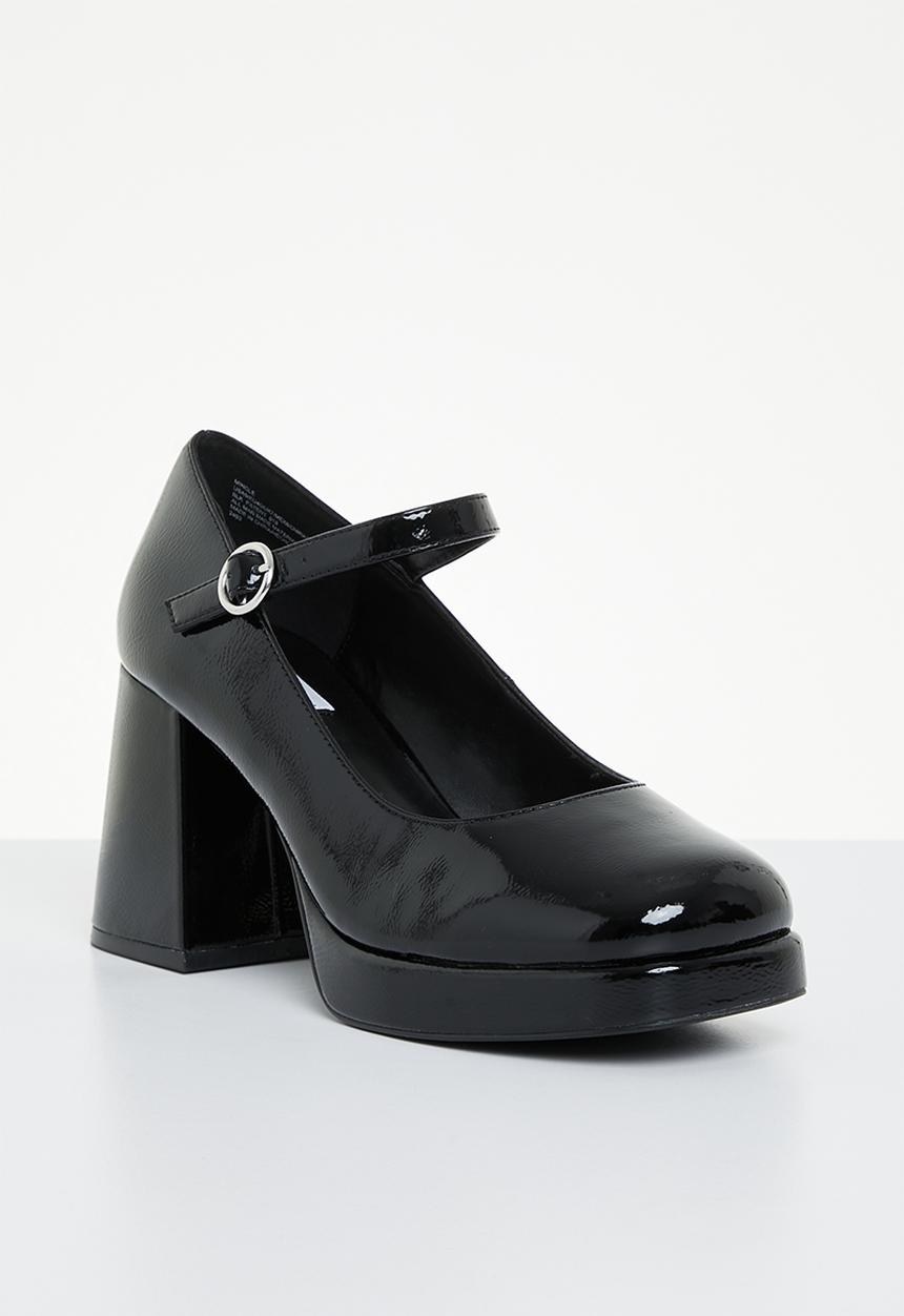 Steve Madden - Mingle block heel - black patent