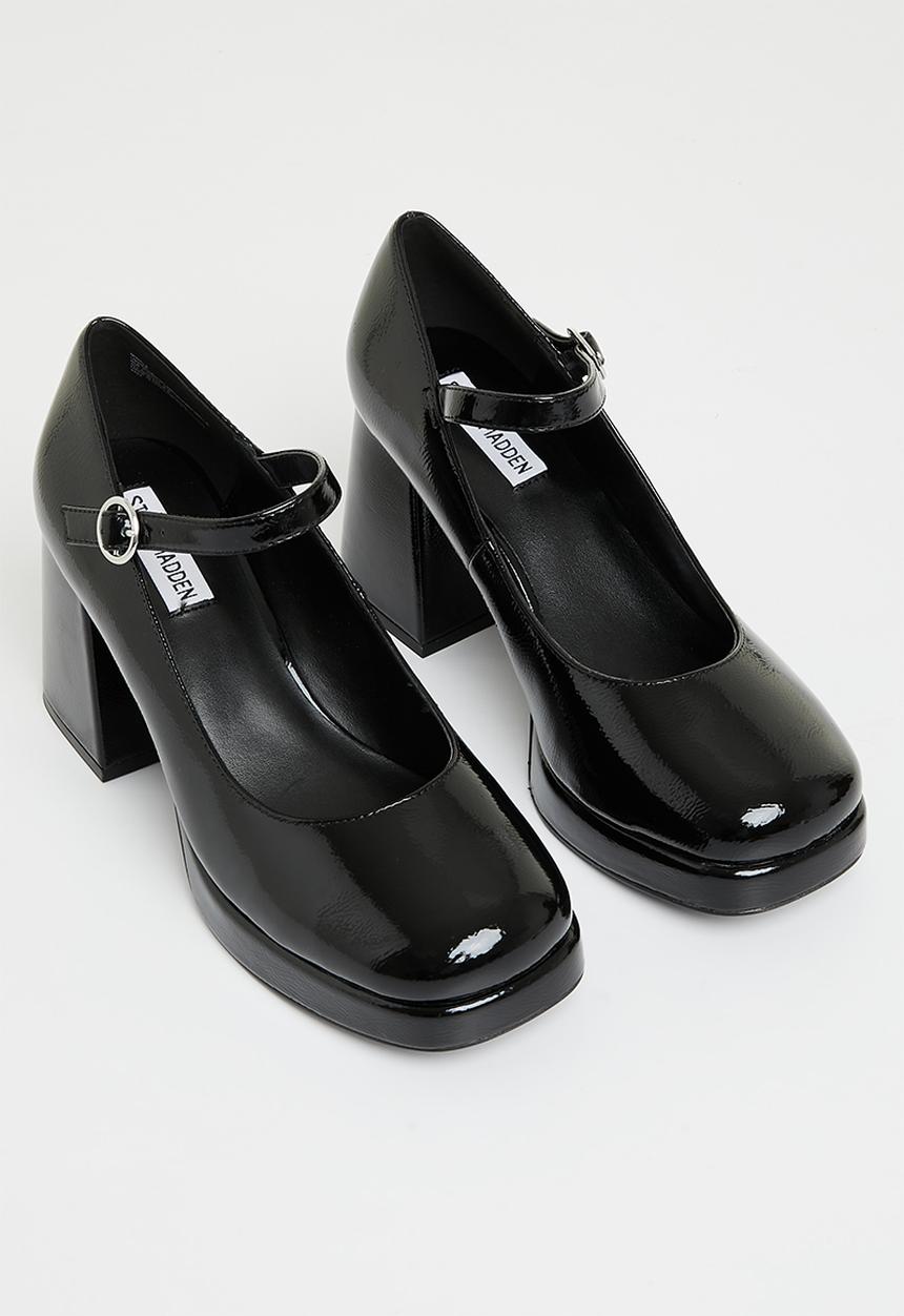 Steve Madden - Mingle block heel - black patent