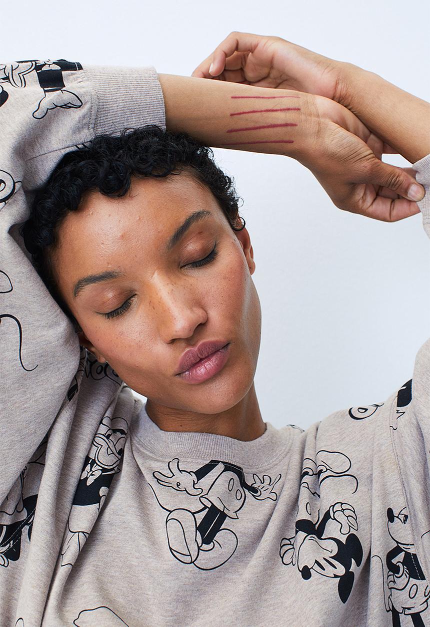 H&M - Printed pyjamas - beige/mickey mouse