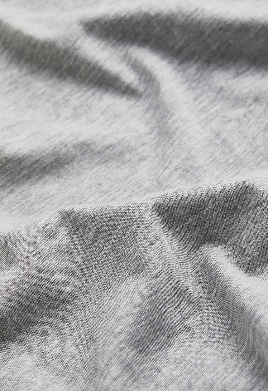 H&M - Cotton T-shirt - light grey marl
