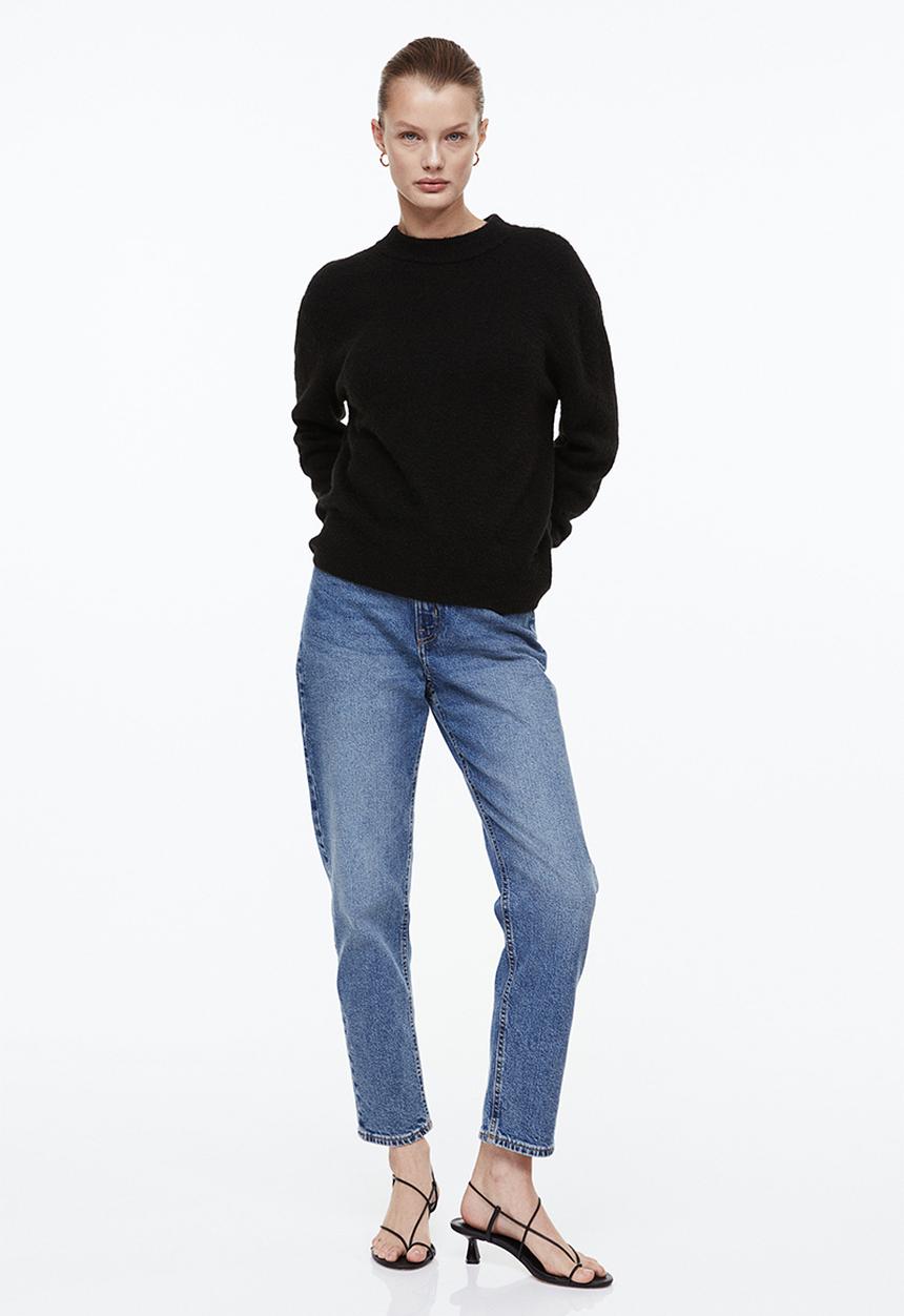 H&M - Knitted jumper - black