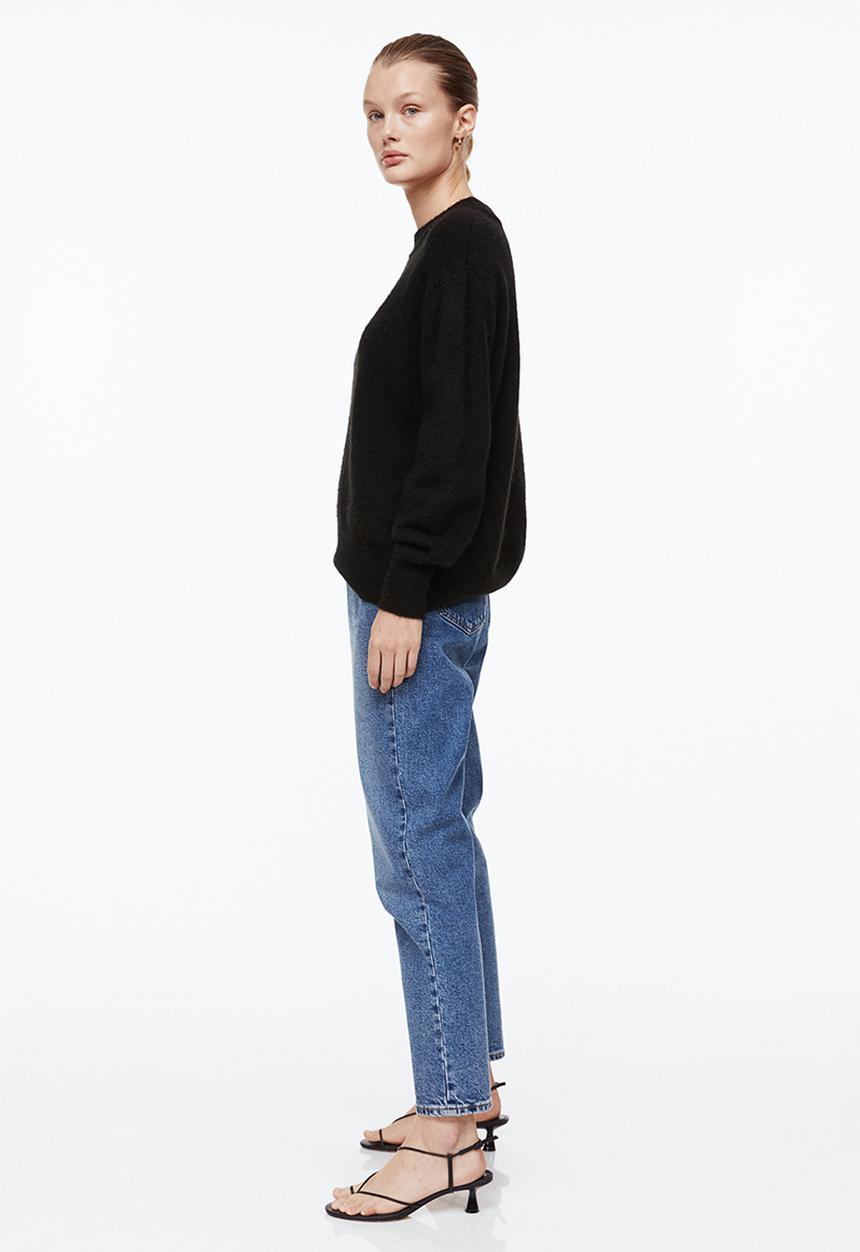 H&M - Knitted jumper - black
