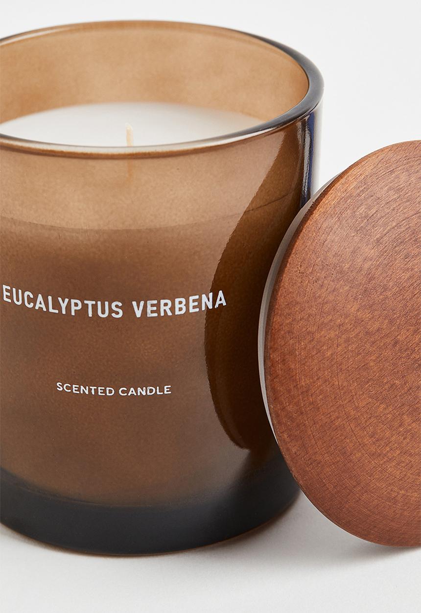 H&M - Scented candle in glass holder - brown