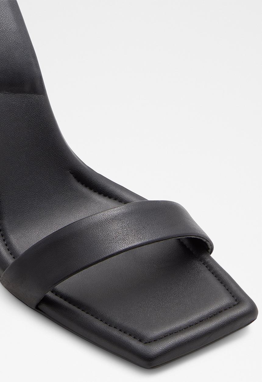 ALDO - Renza leather heel - black