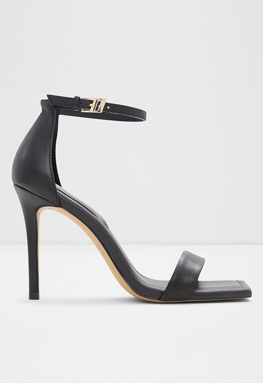 ALDO - Renza leather heel - black