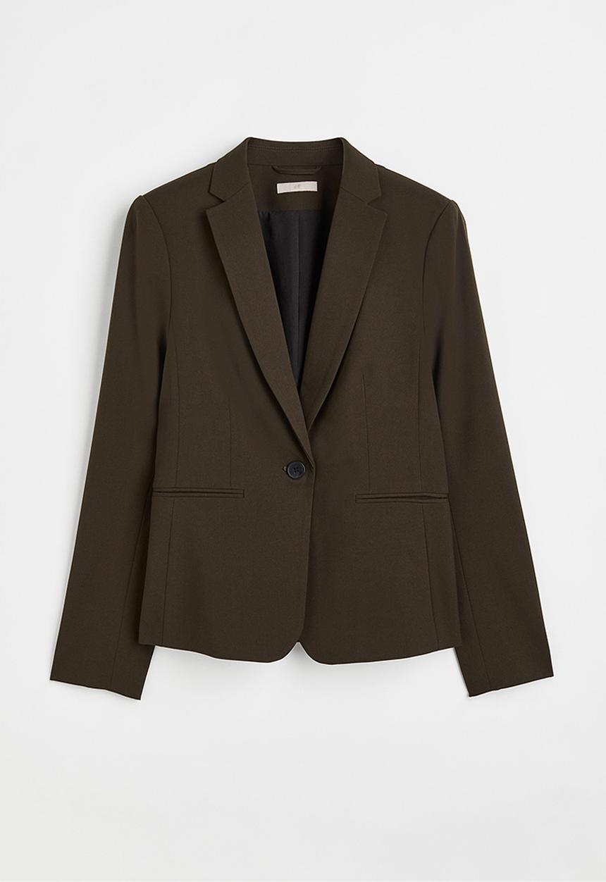 H&M - Fitted jacket - dark green