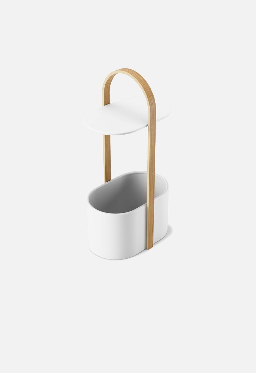 Umbra - Bellwood storage table - white & natural