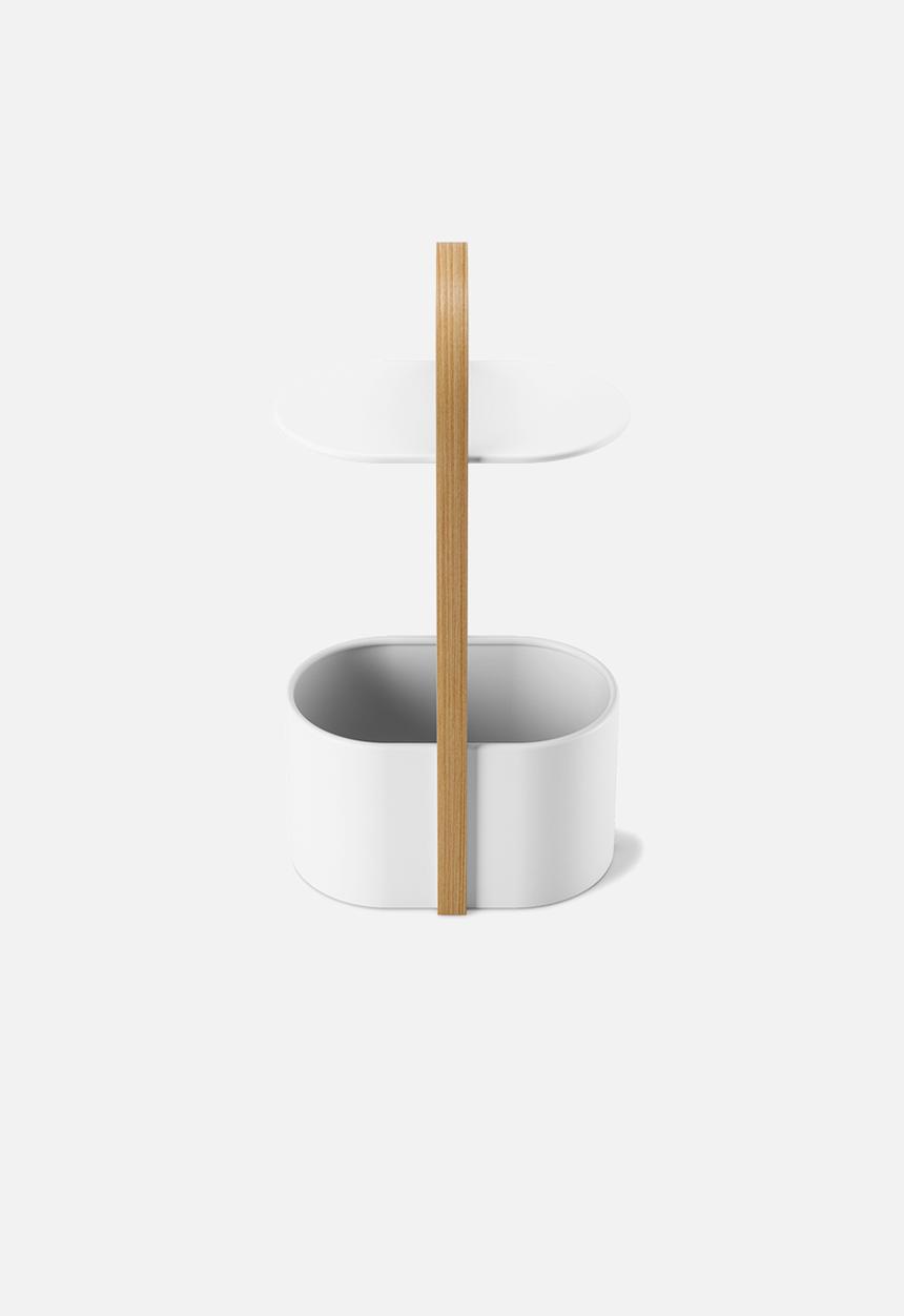 Umbra - Bellwood storage table - white & natural