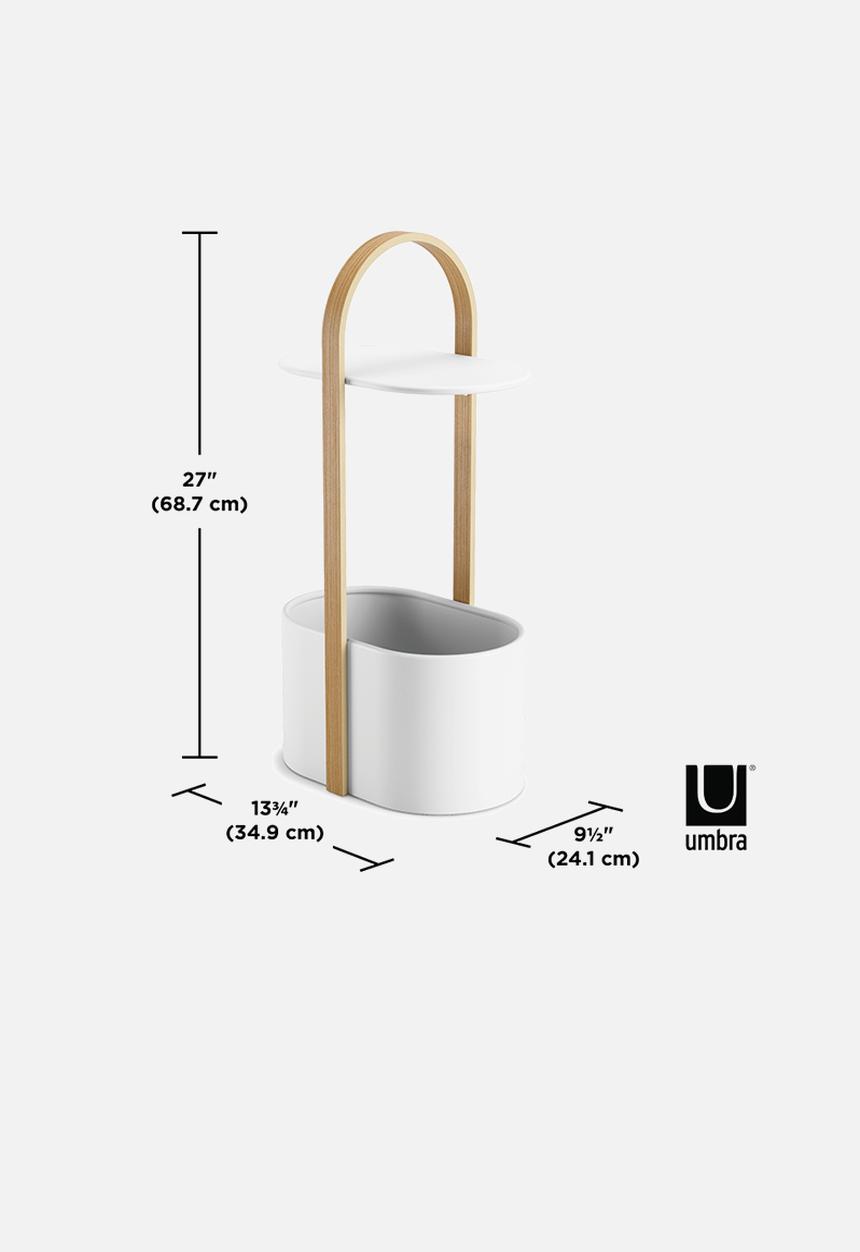 Umbra - Bellwood storage table - white & natural