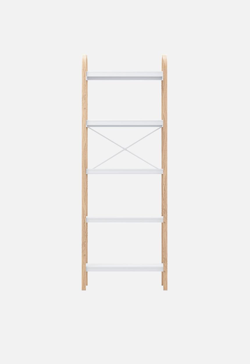 Umbra - Bellwood freestanding shelves 5 tier - white & natural