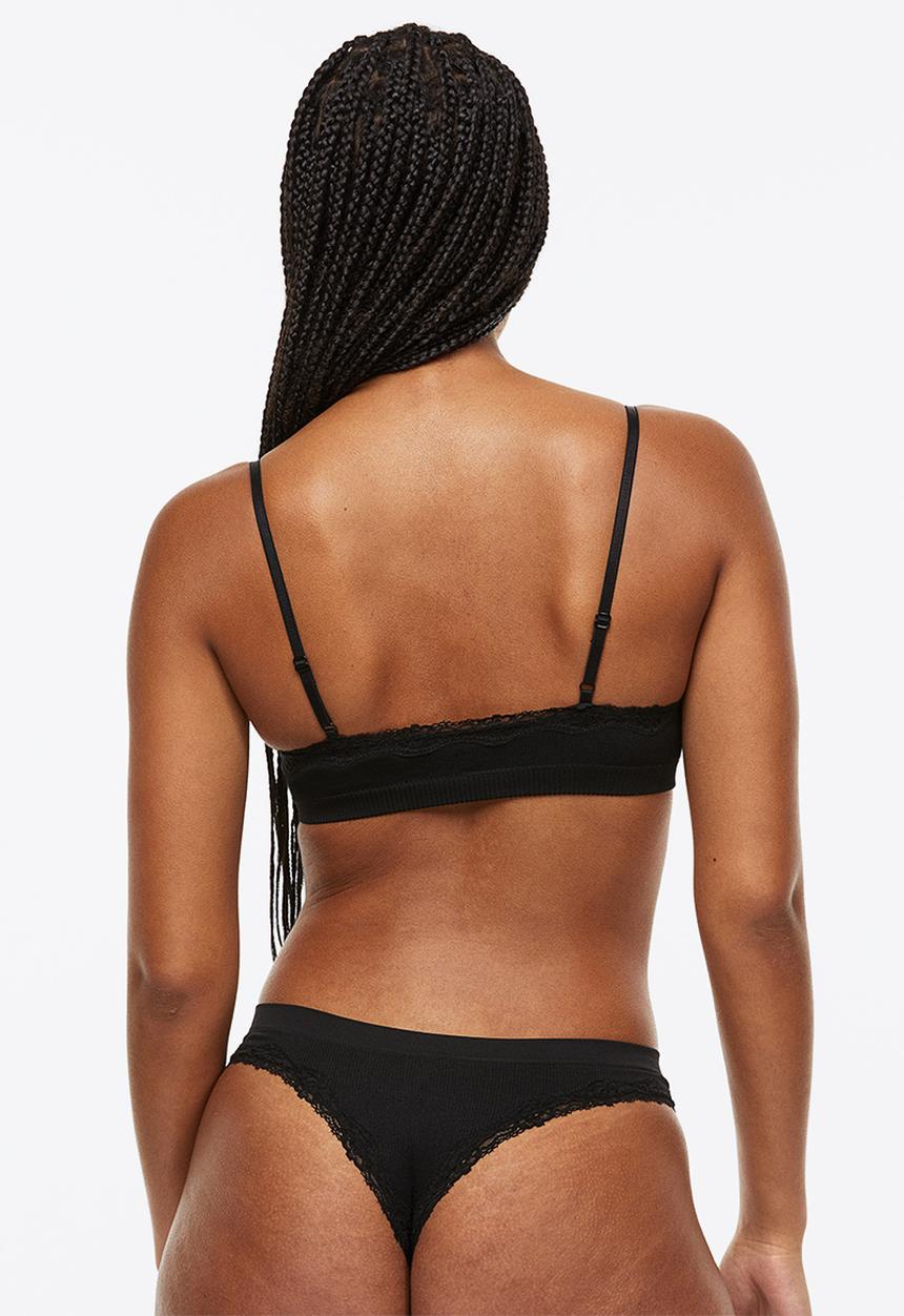 H&M - 2 Pack brazilian briefs - black