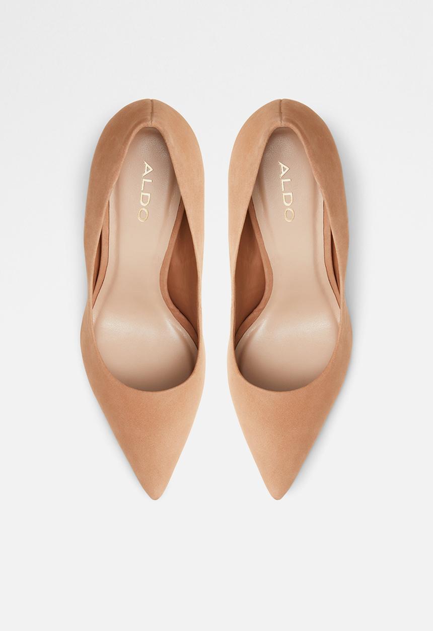 ALDO - kennedi leather heel - cognac 